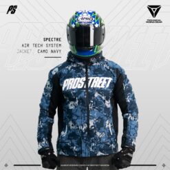 Jaket Motor Prostreet Spectre Air Tech System Camo Navy